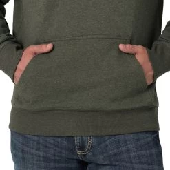 Wrangler Men's Graphic Rope Hoody In Olive Green 7 Wrangler Men's Graphic Rope Hoody In Olive Green -Comprehensive Shop P2735510 4 42844.1682368362