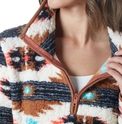 Wrangler Ladies Orange Sherpa Pullover 6 Wrangler Ladies Orange Sherpa Pullover -Comprehensive Shop P2738080 2 59690.1692033678