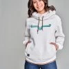 Kimes Ranch Two Scoops Ladies Fleece Hoodie - Oatmeal