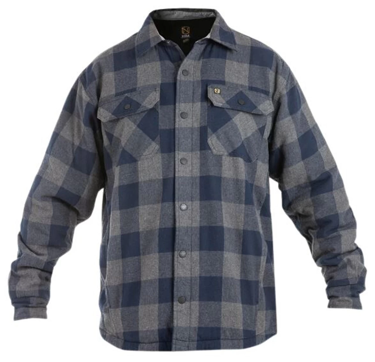 Noble Outfitters Men's Navy Buffalo Plaid Fleece Lined Flannel Shirt Jacket 1 Noble Outfitters Men's Navy Buffalo Plaid Fleece Lined Flannel Shirt Jacket