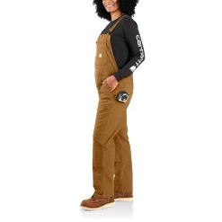 Carhartt Womens Rugged Flex Loose Fit Canvas Bib Overall -Comprehensive Shop P2759780 3 83500.1696866932