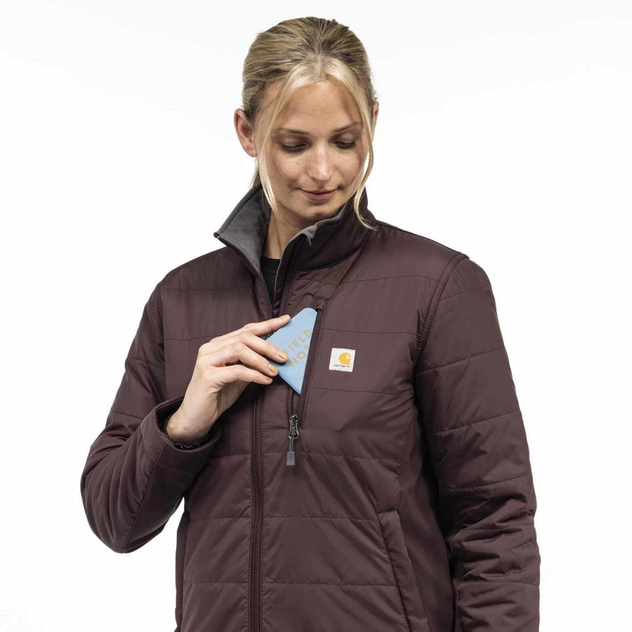 Carhartt Womens Rain Defender Relaxed Fit Lightweight Insulated Jacket 4 Carhartt Womens Rain Defender Relaxed Fit Lightweight Insulated Jacket - Image 4