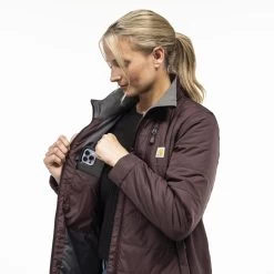 Carhartt Womens Rain Defender Relaxed Fit Lightweight Insulated Jacket 6 Carhartt Womens Rain Defender Relaxed Fit Lightweight Insulated Jacket -Comprehensive Shop P2760970 4 08757.1696872039