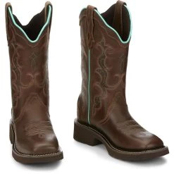 Justin Womens Raya Justin Gypsy 12 Inch Pull On Western Boot