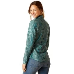 Ariat Womens Pinewood New Team Softshell Print Jacket -Comprehensive Shop P2769405 4 85829.1692303937