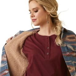 Ariat Womens Jacobo Chimayo Shirt Jacket -Comprehensive Shop P2769770 5 58905.1692304577