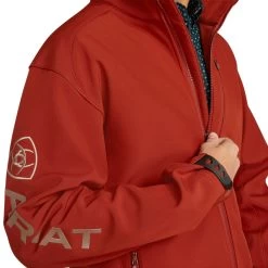 Ariat Mens Koa Wood Logo 2.0 Softshell Jacket -Comprehensive Shop P2770540 3 44887.1692303854