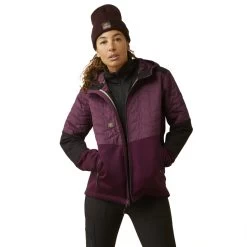 Ariat Womens Potent Purple Rebar Cloud 9 Insulated Jacket
