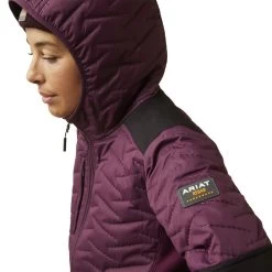 Ariat Womens Potent Purple Rebar Cloud 9 Insulated Jacket 10 Ariat Womens Potent Purple Rebar Cloud 9 Insulated Jacket -Comprehensive Shop P2771740 5 82224.1692304171