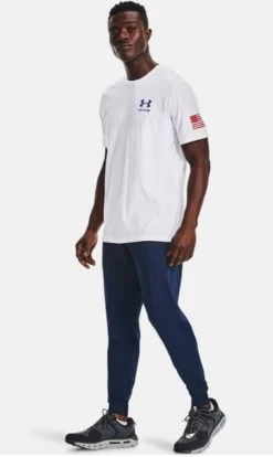 Under Armour Men's Freedom Flag T-Shirt White -Comprehensive Shop P2777790 3 23680.1684862990