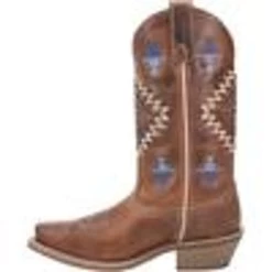 Laredo Women's Square Toe Meera Navajo Brown Cowboy Boots -Comprehensive Shop P2778475 3 86569.1696604435