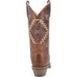 Laredo Women's Square Toe Meera Navajo Brown Cowboy Boots -Comprehensive Shop P2778475 4 12577.1696604436