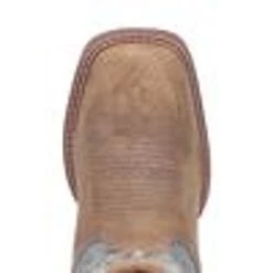 Laredo Women's Santa Fe Denim/Tan Square Toe Cowgirl Boots -Comprehensive Shop P2778610 6 94461.1696604366