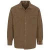 North River Men's Earth Brown Moleskin Long Sleeve Shirt Jacket