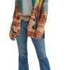 Wrangler Ladies Americana Long Sleeve Cardigan