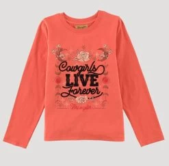Wrangler Girls Ginger Long Sleeve Shirt