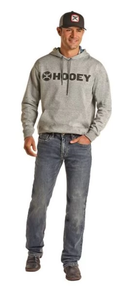 Rock & Roll Denim Men's Hooey Rope Logo Revolver Dark Wash Jeans -Comprehensive Shop P2796920 3 06990.1692378234