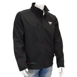 Cowboy Hardware Men's Mexico Poly Shell Black Jacket
