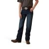 Ariat Boys Mineral Blue B5 Hansen Slim Straight Leg Jean