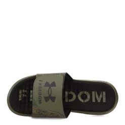 Under Armour Men's Ignite Pro Freedom Slides Marine Green -Comprehensive Shop P2806210 3 58340.1678916124