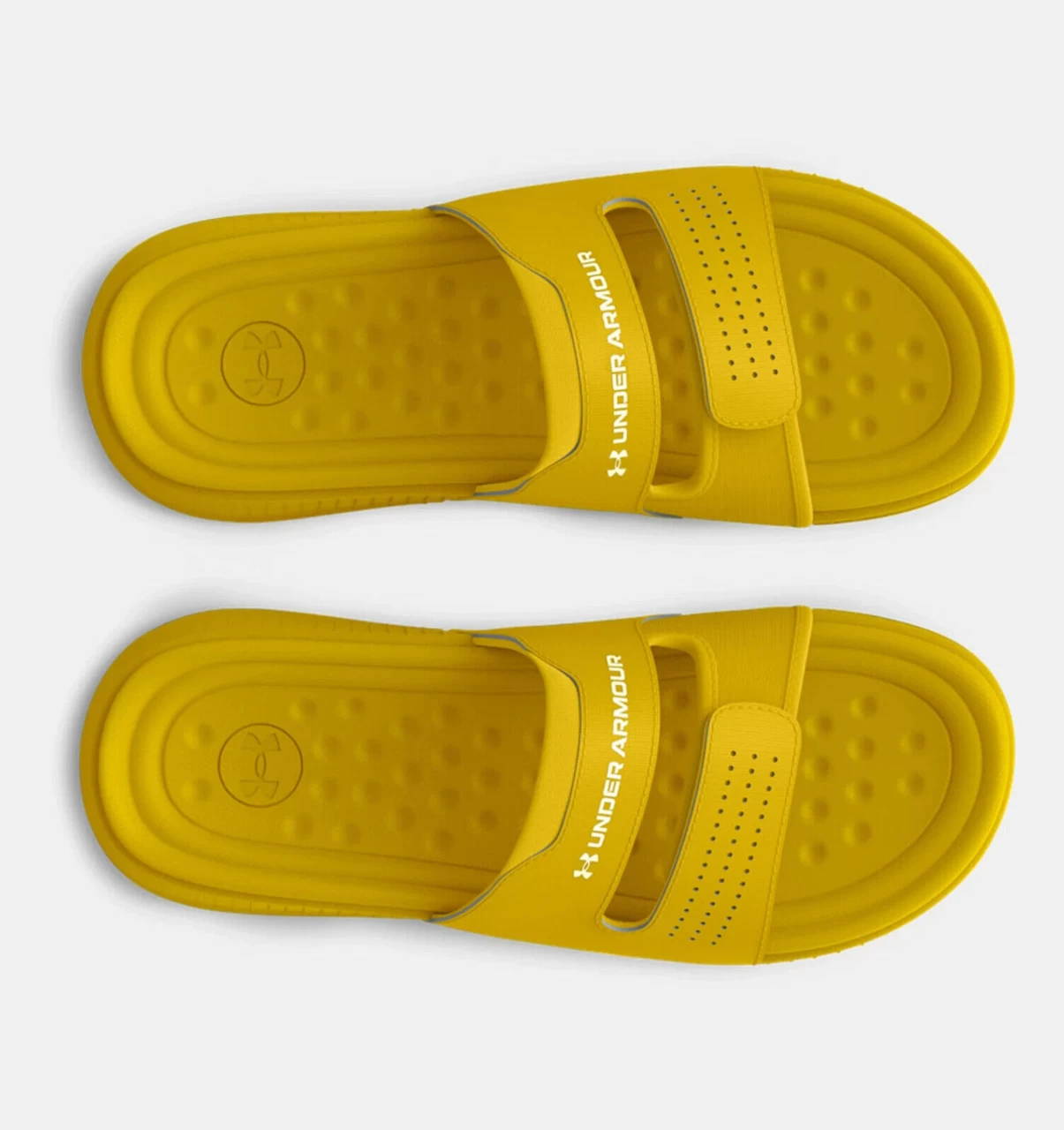 Under Armour Women's Ansa Studio Slides Yellow 3 Under Armour Women's Ansa Studio Slides Yellow - Image 3