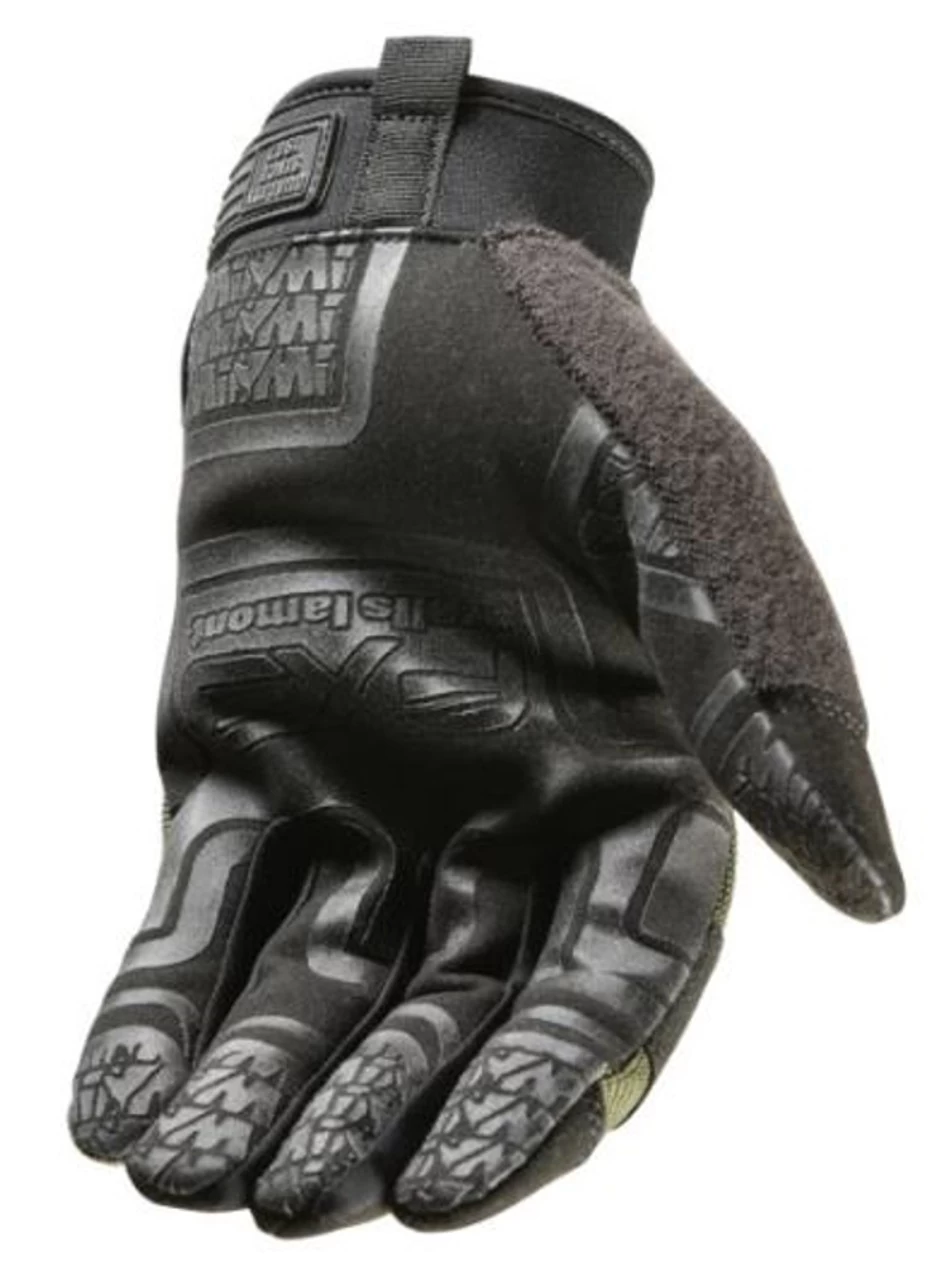 Wells Lamont Men's FX3 Extra Grip Synthetic Work Gloves In Olive/Black 2 Wells Lamont Men's FX3 Extra Grip Synthetic Work Gloves In Olive/Black - Image 2