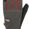 Wells Lamont Men's FX3 Fleece Lined Synthetic Leather Red/Grey Gloves