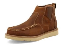 Twisted X Men's 4" Chelsea Wedge Sole Boot Brown