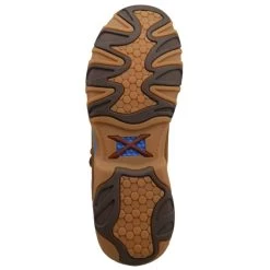 Twisted X Mens Work Chukka Nano Toe Distressed Saddle Shoes -Comprehensive Shop P2856060 4 47633.1692305029