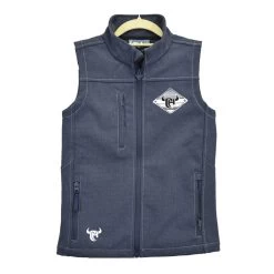 Cowboy Hardware Toddler Boys Blue Tough Vest