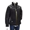 Cowgirl Hardware Women's Black Jacket With Aztec Print