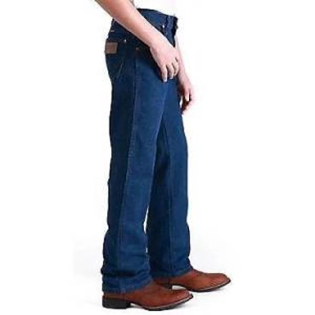 Wrangler - Youth Boys Prewashed Cowboy Cut Jeans - Blue 1 Wrangler - Youth Boys Prewashed Cowboy Cut Jeans - Blue