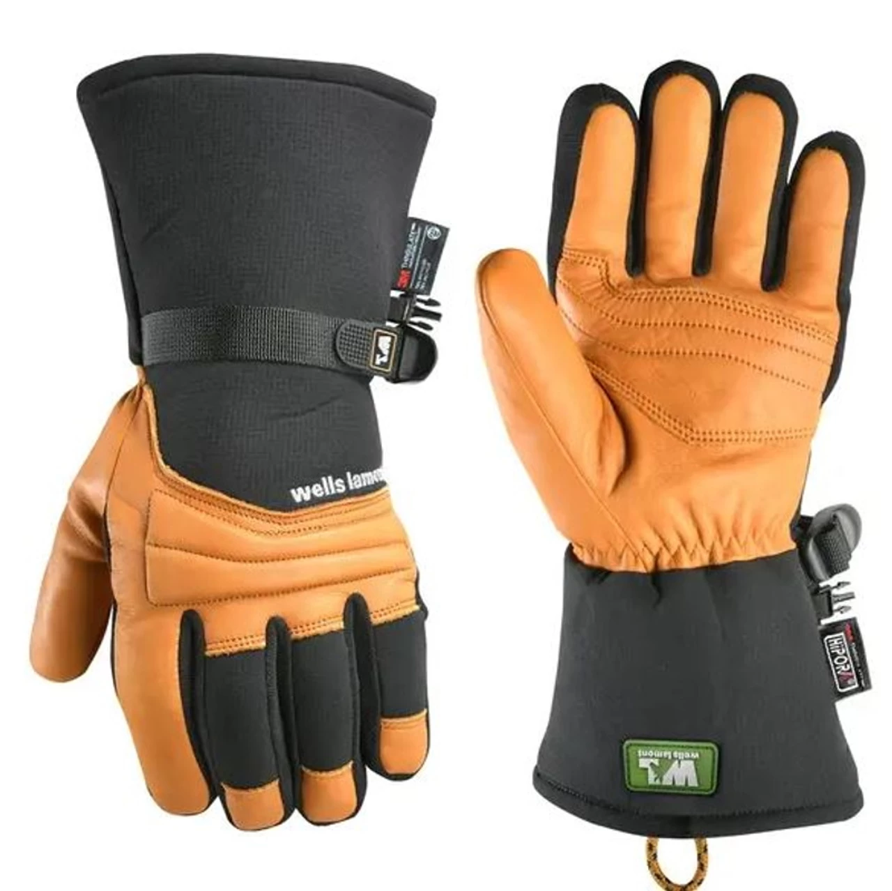 Wells Lamont Grain Cowhide Hybrid Gloves 1 Wells Lamont Grain Cowhide Hybrid Gloves